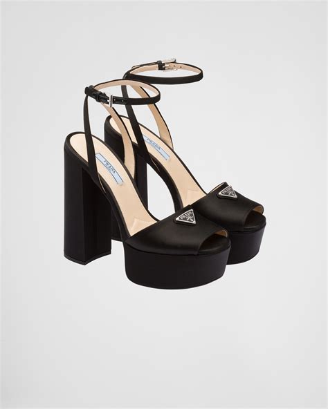 prada small heels|Prada high heeled.